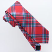 Tie, Necktie, Premium Poly Silk-effect, MacBean Tartan